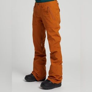 Copper burton snowboard pants -new!